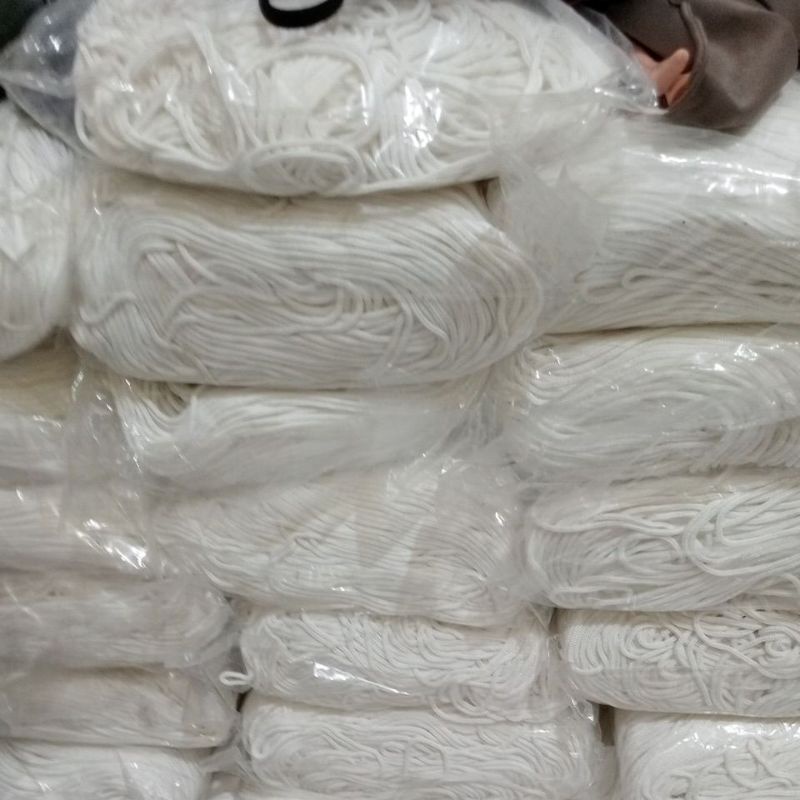 Talikur/Tali kur 2.5 mm warna putih 1kg pull