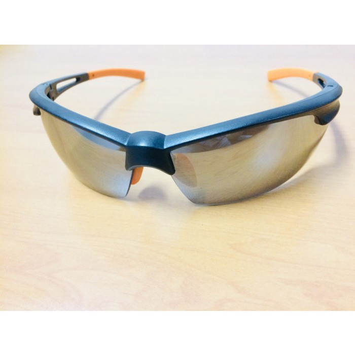 Murah Kacamata Safety Glasses Krisbow Ansi Z87.1 - Blue Orange