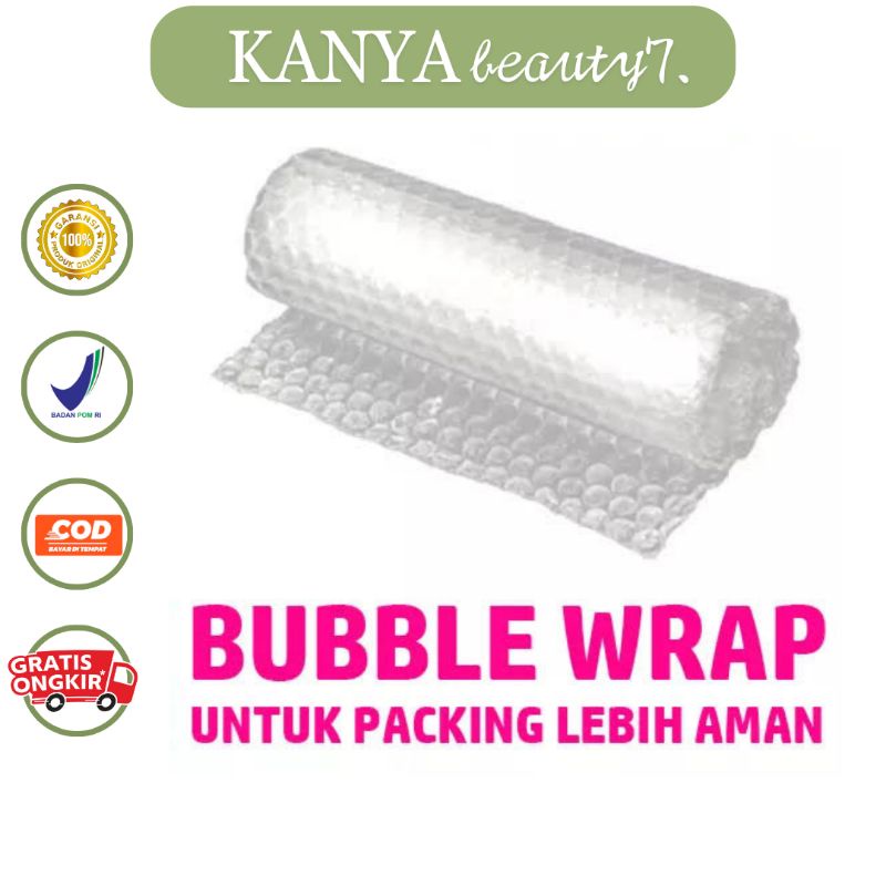 

EXTRA PACKING BARANG LEBIH AMAN BUBBLE WRAP Plastik Pembungkus