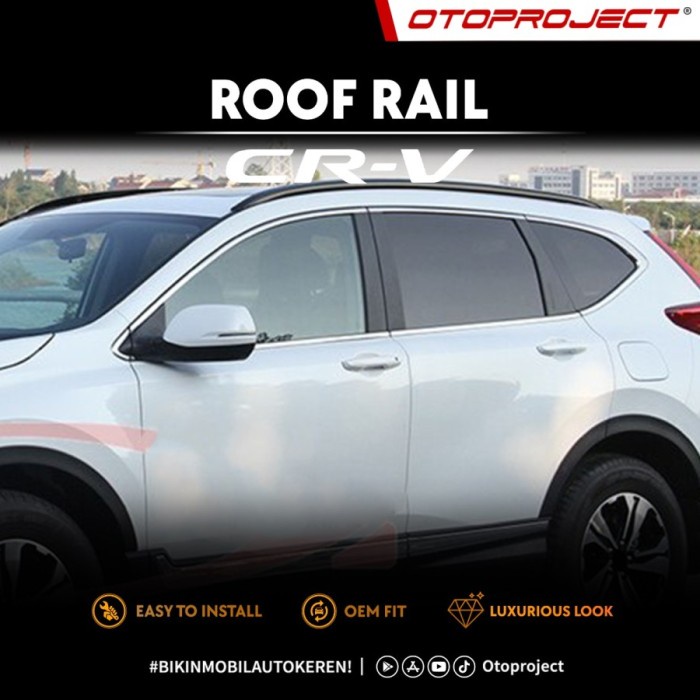 Roof Rail All New CRV Turbo Otoproject star