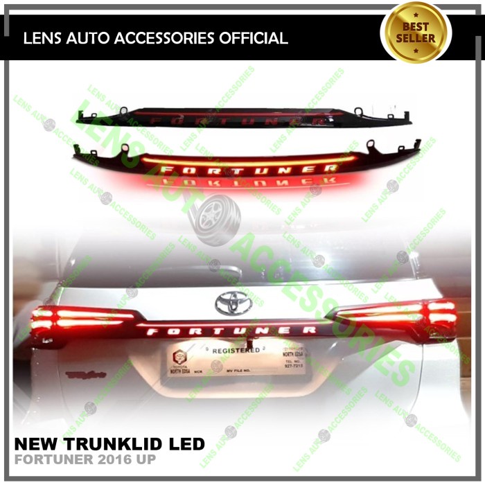 NEW TRUNKLID FORTUNER LED - TRUNKLID ALL NEW FORTUNER LED termurah