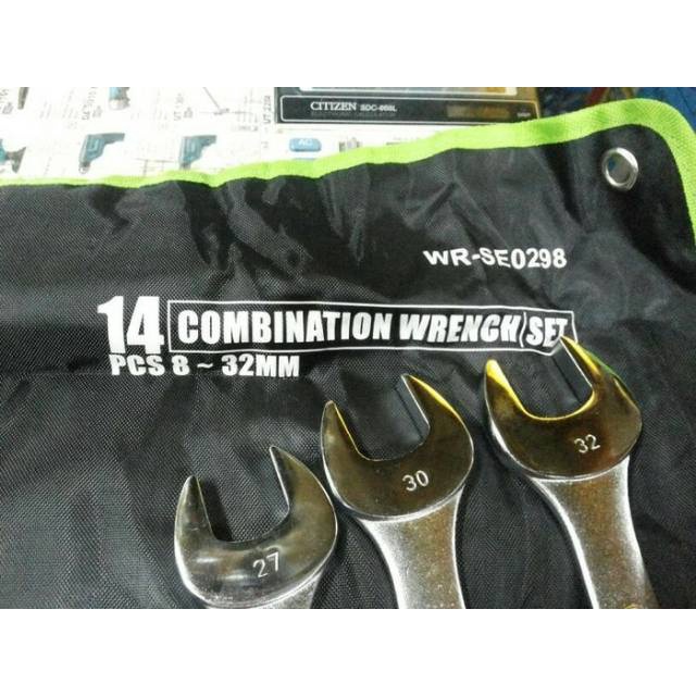 Kunci Ring Pas Set Tekiro 14Pcs 14 Pcs Combination Wrench Tekiro