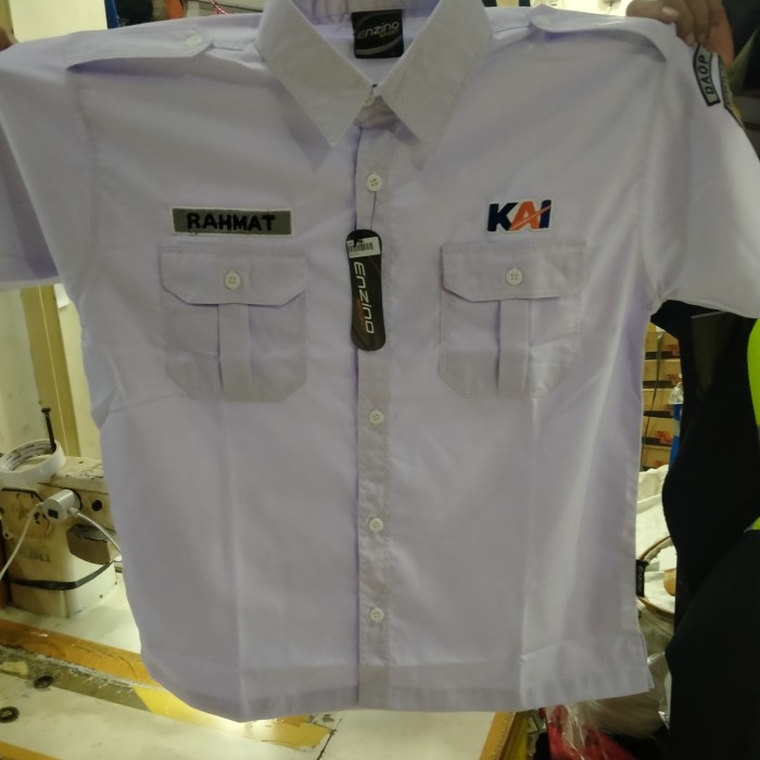 seragam KAI kemeja KAI pdh KAI baju KAI seragam kereta api kemeja R6
