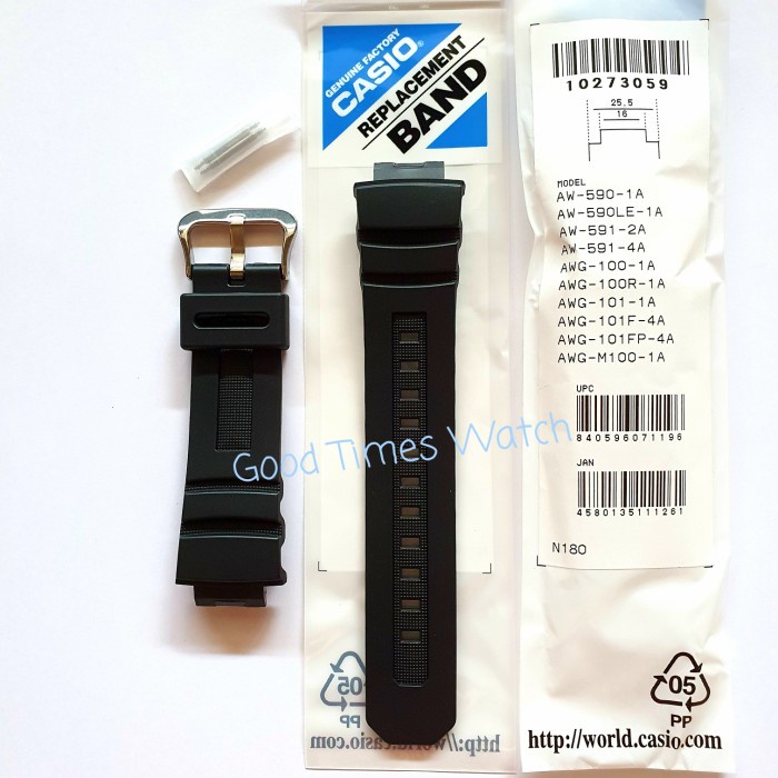 ✅New Ori Strap G-Shock Aw-590 Aw-591 Awg-100 Awg-101 Awg-M100 Casio Original Terbatas