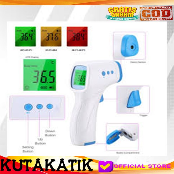 termometer gun - termometer infrared - termometer tuchless -Tatasie