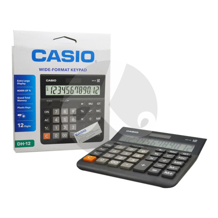 

Casio Calculator Dekstop Kalkulator DH-12, DH-14, DH-16, DH-20