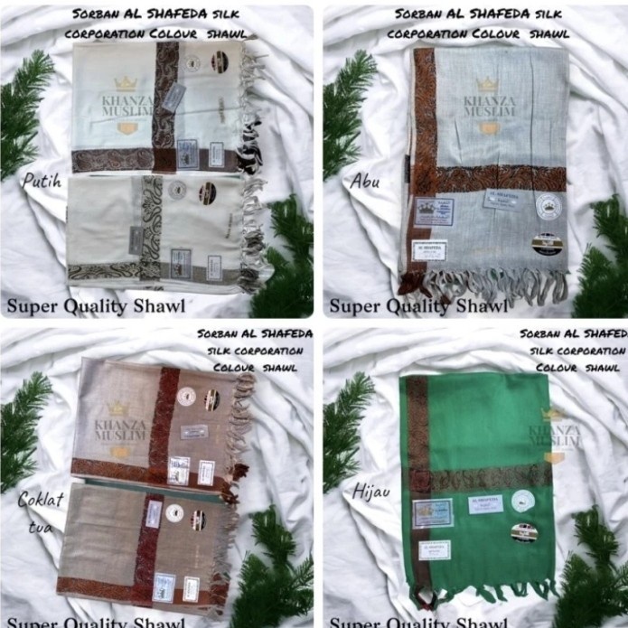 sorban SORBAN KASMIRI PANJANG BAHAN WOL - grosir mix(P6A9) GRATIS ONGKIR sorban palestina sorban yam