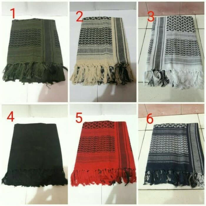 sorban shemagh/syal/sorban tactical(U9A5) surban BISA COD sorban anak laki laki sorban palestina sur