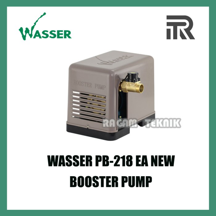 Asli Wasser Pb 218 Ea New Pompa Dorong Air Buster Pump Otomatis Original