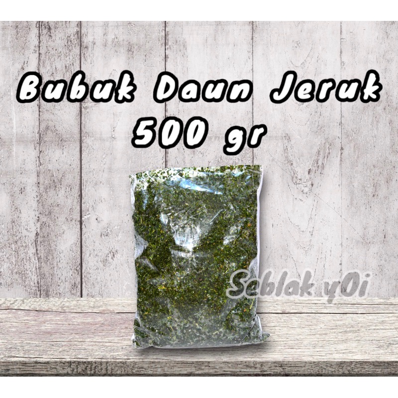 

Bubuk Daun Jeruk 500 Gram