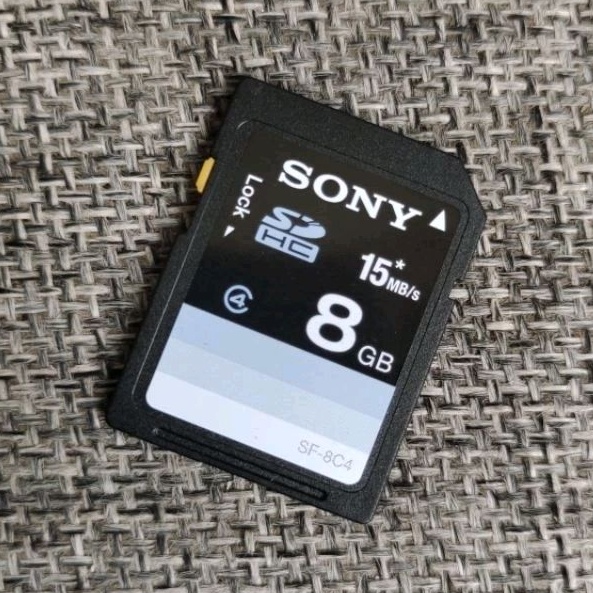 Memory SD Card 8GB Sony Original Memori SDHC 8GB Sony