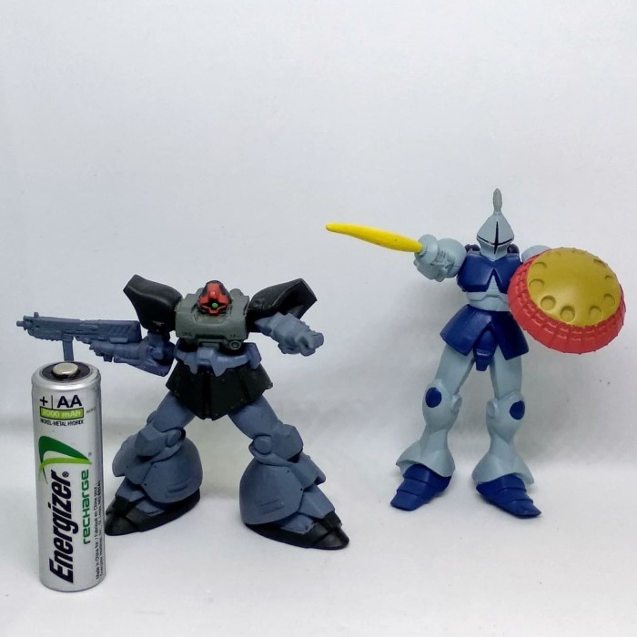 mobile suit gundam set 2 pcs robot series figure gashapon original telorayampuyuh
