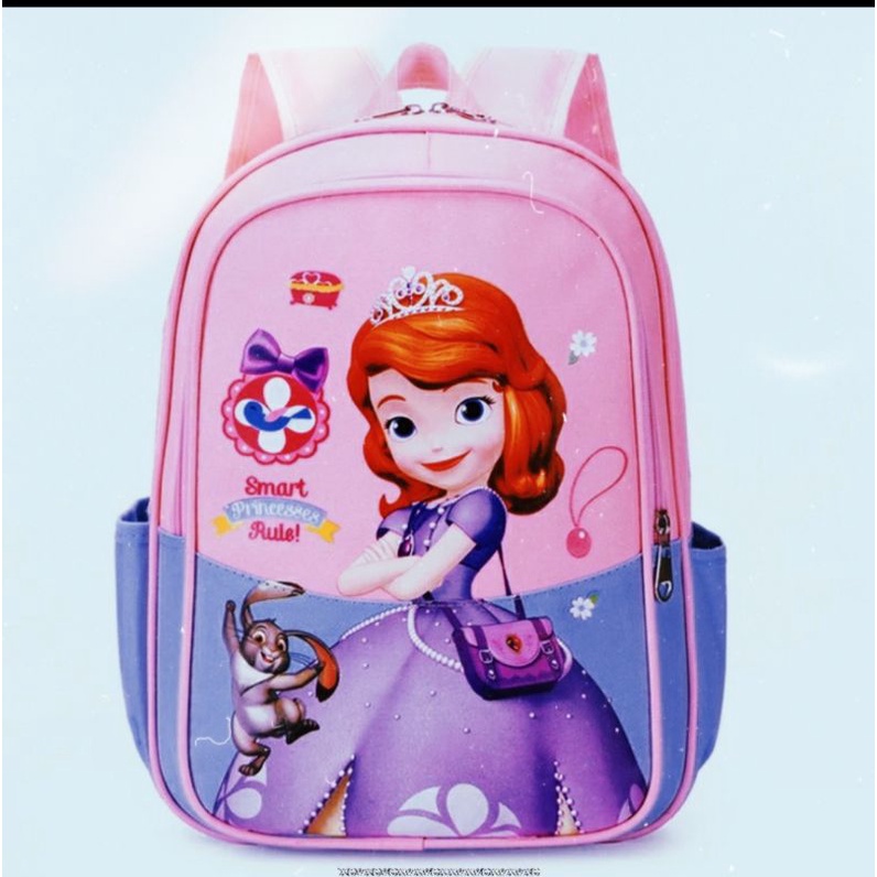 Mafiastore.id-Tas anak sekolah perempuan Sofia variasi /Ransel anak terbaru TK/SD/Tas anak murah/Tas