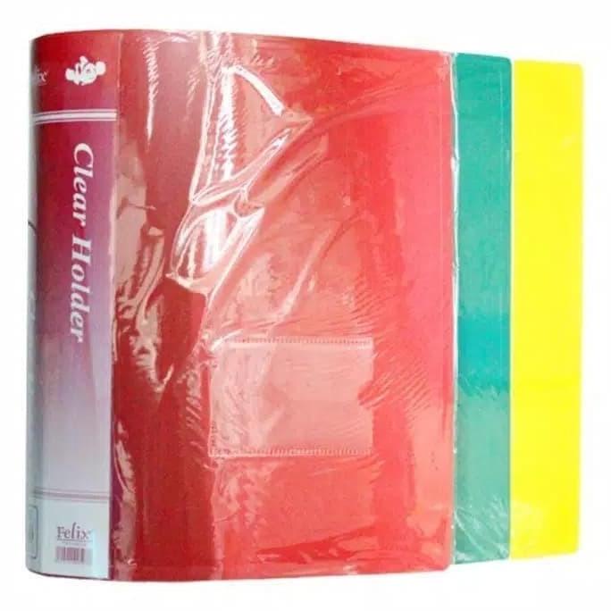 Map Plastik Clear Holder Isi 80 Lembar Document Keeper Kode 252