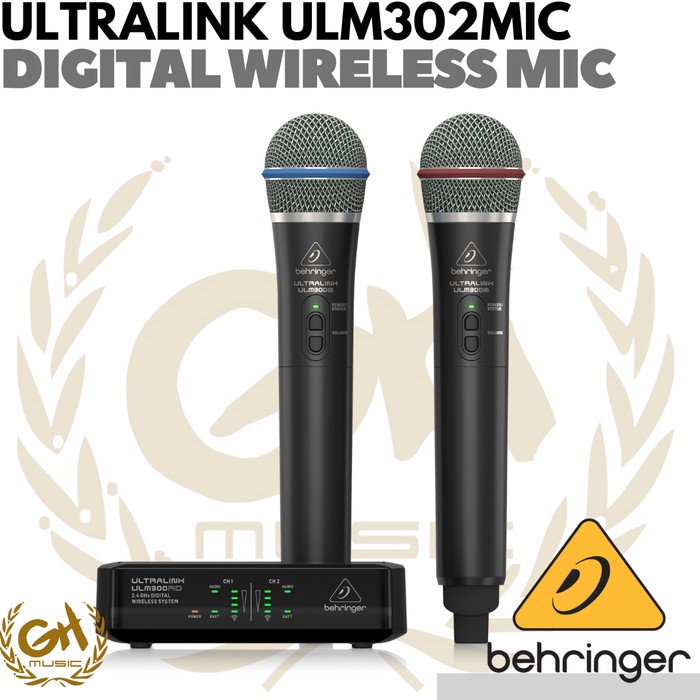 BEHRINGER ULTRALINK ULM302MIC DIGITAL WIRELESS MICROPHONE