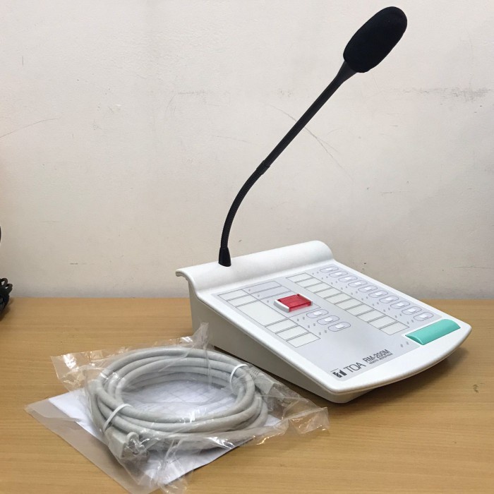 Mic Paging TOA RM-200M S TOA RM200M Remote Mic Original