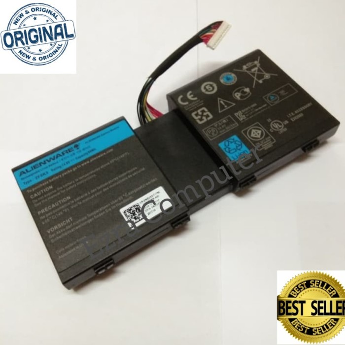 Baterai For Dell Alienware 17 18 18X M17 2F8K3 Original