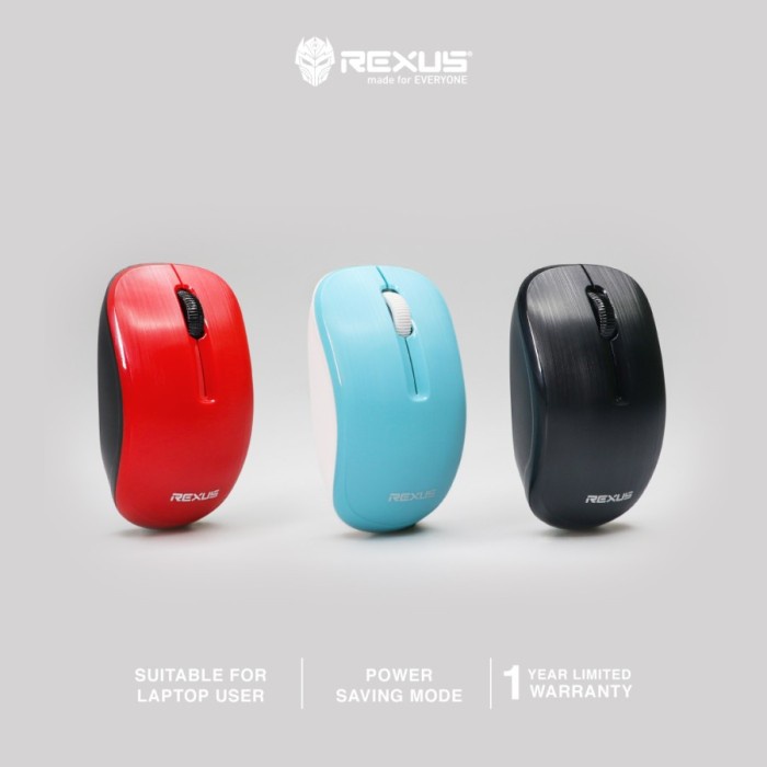 Rexus Q10 Office Mouse Wireless Silent like Rexus Q20 ( REXUS Q10 )-