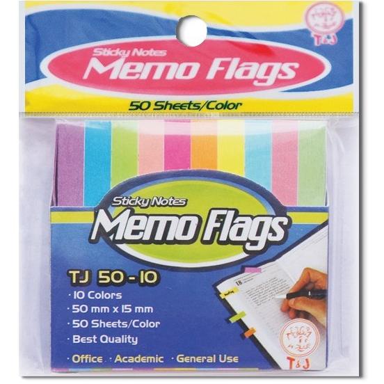 

Memo 10 Warna Flags Tj 50 10 Ukuran 50 X 15 Mm Kode 928