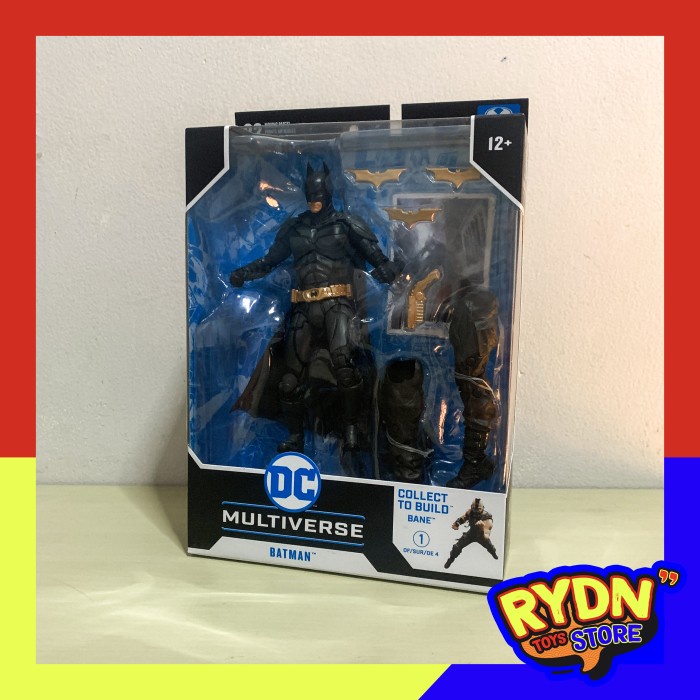 Dc Mcfarlane Batman The Dark Knight Trilogy - Batman Baf Bane Misb Ready