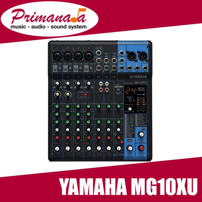 Yamaha MG10XU / MG 10 XU / MG10 XU / MG 10XU Analog Mixer 10 Channel