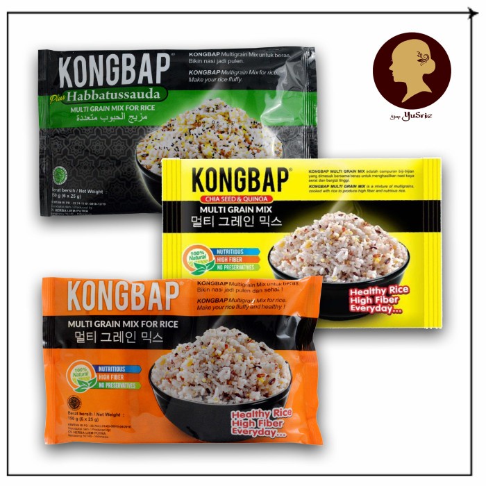 

Kongbap Murah 150G Multi Grain Rice Seed Chia High Fiber Sehat Serat
