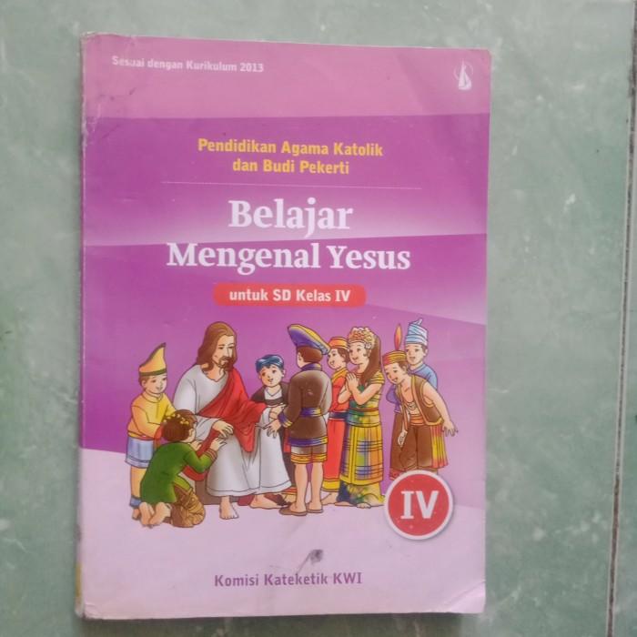 

Buku pelajaran Belajar Mengenal Yesus. untuk SD Kelas IV Best Seller