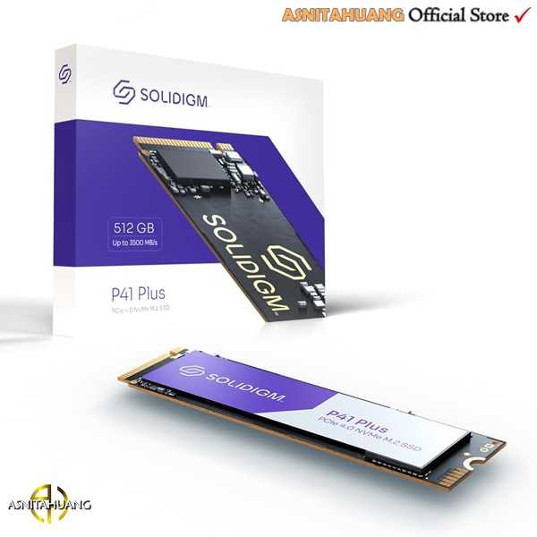 Jual SSD SOLIDIGM P41 512GB -P41 Plus M.2 NVMe PCIe Gen 4.0 Murah