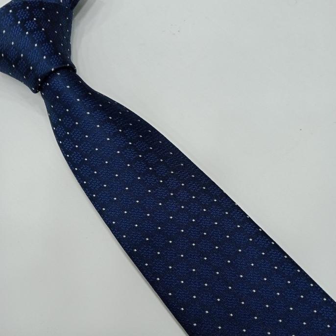 dasi biru navy dasi navy motif dasi biru Dongker 3 inchi