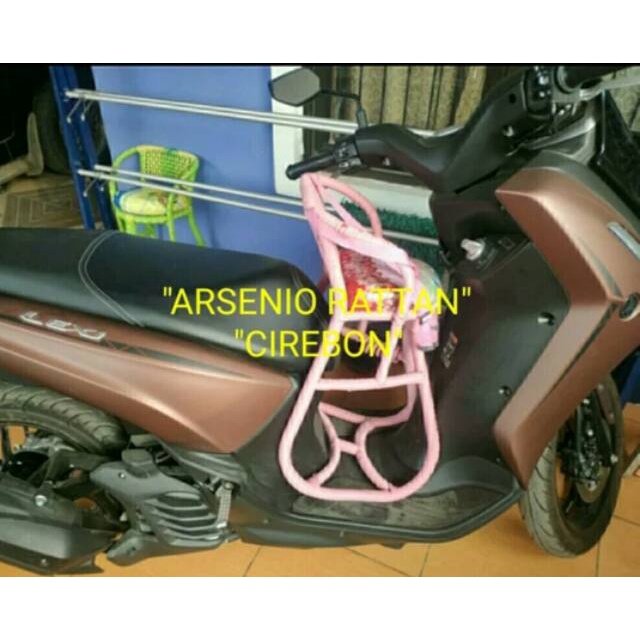 Kursi Rotan Boncengan Anak Khusus Yamaha Lexi Alitas