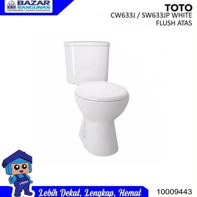 CLOSET / KLOSET / TOILET DUDUK TOTO CW633J SW633JP CW 633 J SW 633 JP