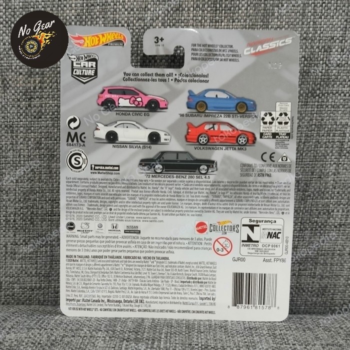 PROMO HOTWHEELS HONDA CIVIC EG HELLO KITTY PINK TERLARIS