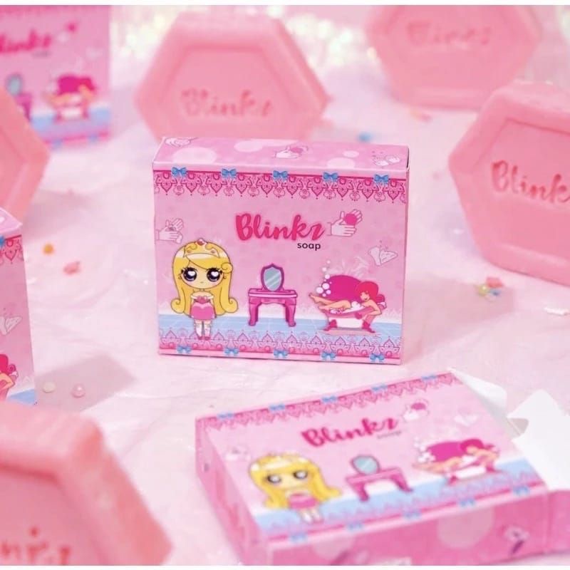 BLINKZ SOAP SABUN PEMUTIH BADAN BPOM/SABUN WHITENING BLINKZ
