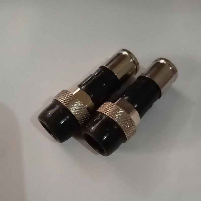 Jack Conector RG6 Compression Compres F RG6 With Waterproof Outdoor