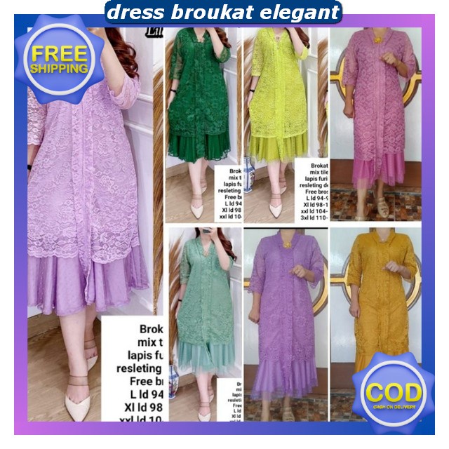 Dress Natal Remaja Perempuan Dreas Midi Driss Briesmaid Murah Premium Baju Natal Wanita Dres Kekinia
