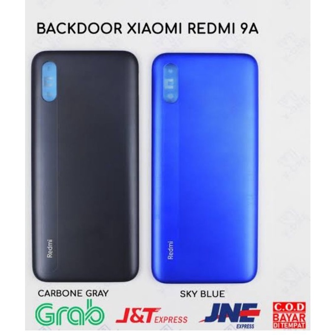 BACKDOOR CEASING REDMI 9A FULLSET TOMBOL