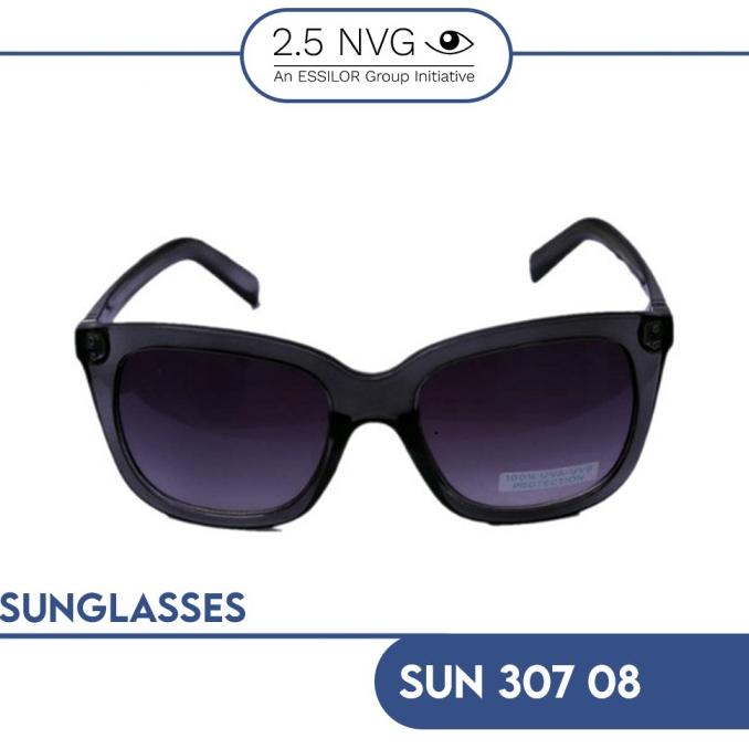 2.5 NVG By Essilor - Kacamata Hitam SUN 307 08 - Grey