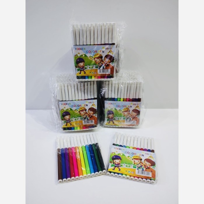 

Spidol warna 1 set isi 12 / spidol kecil 12 warna/souvenir ulang tahun