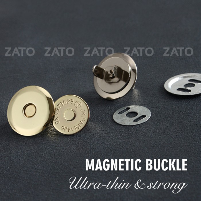 

Ultra-thin and strong Magnetic Buckle - leather tools - ZATO