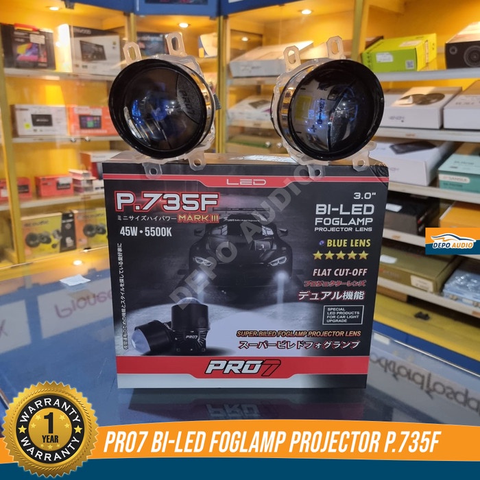 PRO7 BI-LED FOGLAMP P735F Mark III 3" PROJECTOR