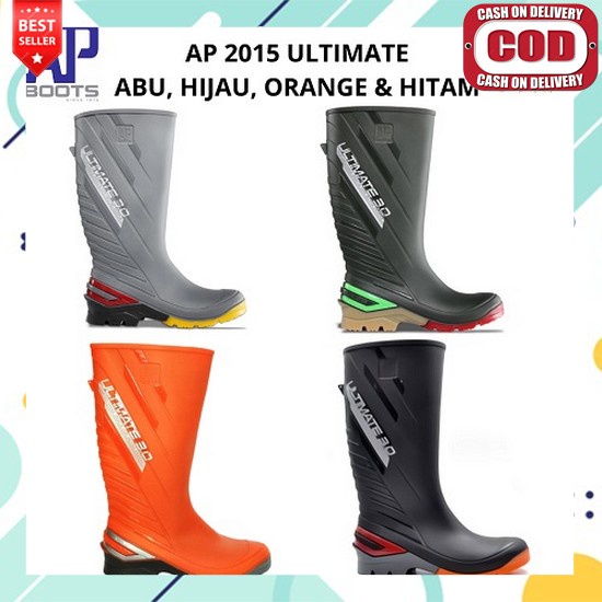 Sepatu Boot Boots But Pria Laki Laki Wanita Dewasa Karet Sawah Petani Mancing Rawa Lumpur Kebun Tamb