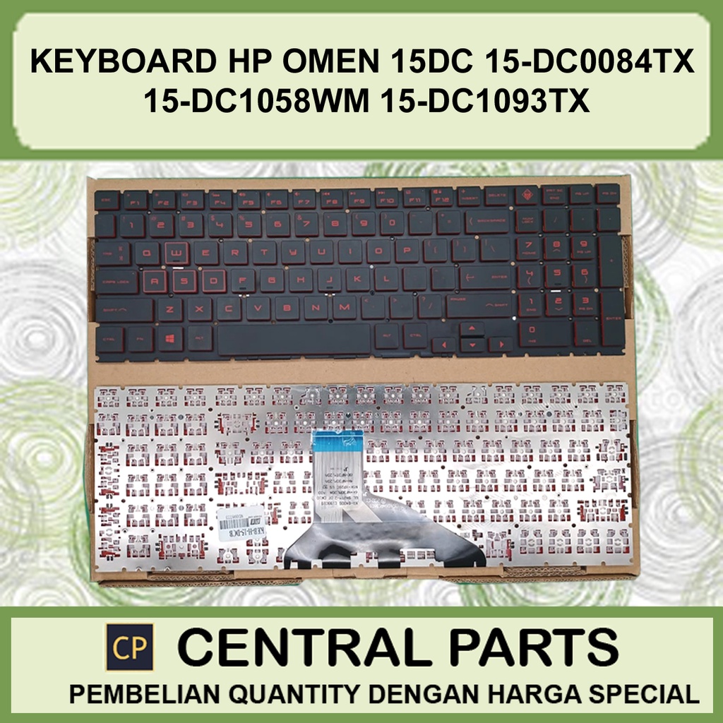 Keyboard HP Omen 15dc 15-dc0084tx 15-dc1058wm 15-dc1093tx 15-dc1111tx