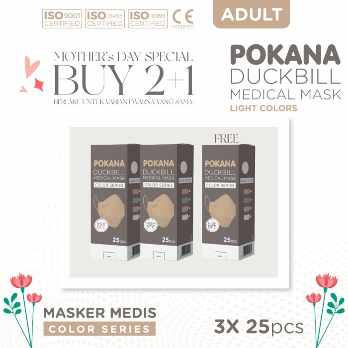 JM- Masker medis pokana duckbil