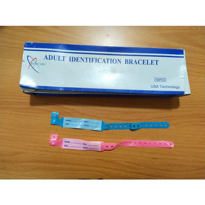JM- Suncare Gelang Pasien Opname Rumah Sakit ID Band Bracellet
