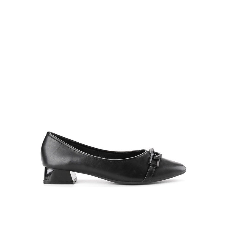 Sepatu Flat Peter Keiza Original Wanita Lepes untuk tampilan konservatif dengan nuansa monokrom Bran