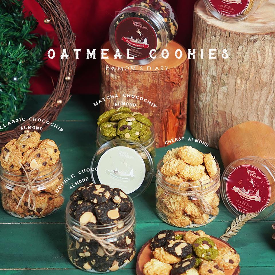 

Promo Hampers Natal / Christmas Hampers - Special Oatmeal Cookies (2 Jars) Viral