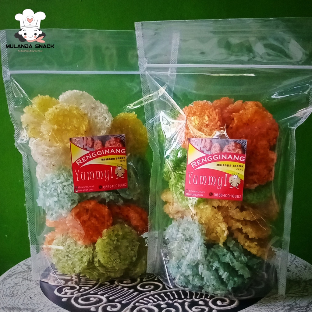 

RENGGINANG YUMMY! 30 PCS RASA GURIH ASIN BAWANG MENTAH MURAH