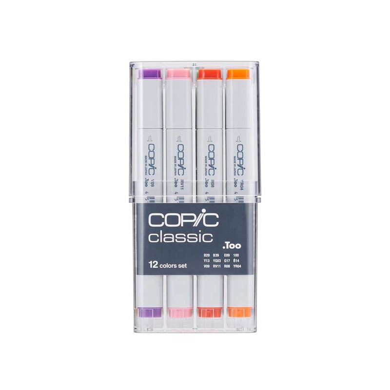

Copic Market Set 12