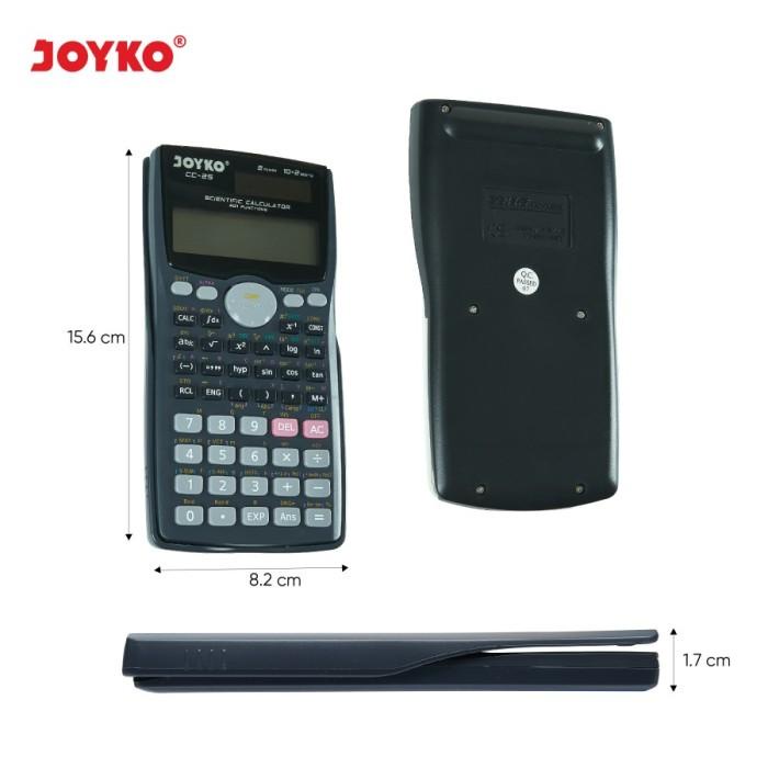 

TERLARIS - CALCULATOR / KALKULATOR JOYKO CC-25 / SCIENTIFIC / 401 FUNCTIONS