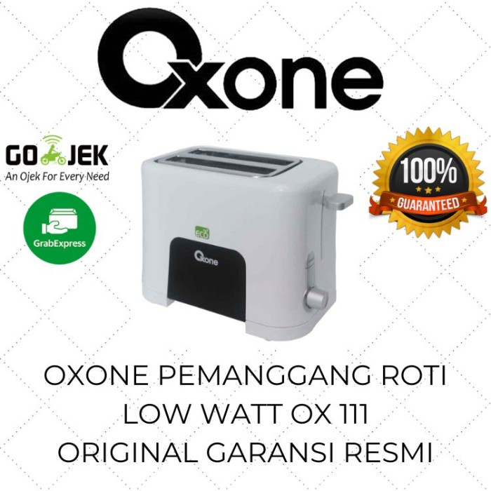 Promo Oxone Toaster Roti Listrik Ox 111 Pemanggang Roti Bakar Low Watt Murah Terbaru